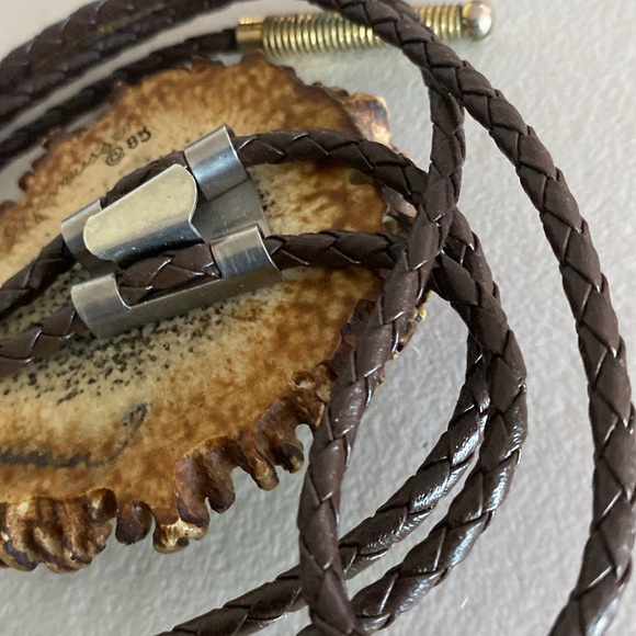 J Rasmussen signed Bolo tie-Stag-Beautiful!! - Picture 7 of 7